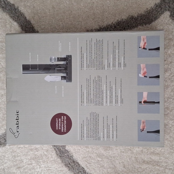 NEW RABBIT 6 Piece Electric Wine Openr Set - Picture 2 of 5